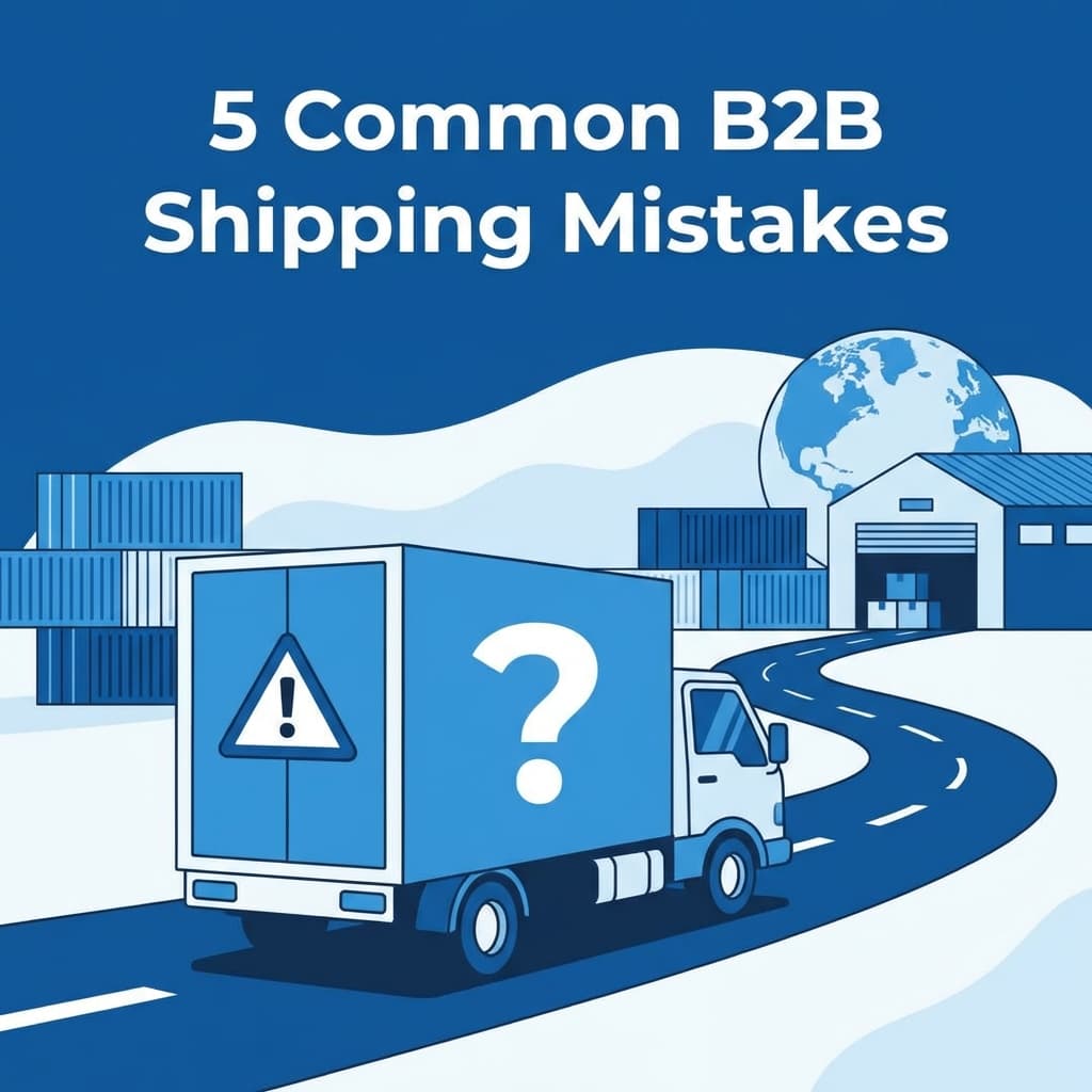 5 Common B2B Shipping Mistakes